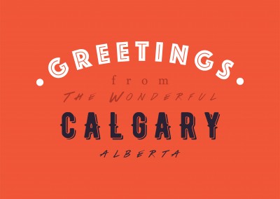 Greetings from the wonderful Calgary