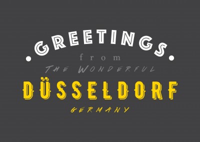 Greetings from the wonderful Dusseldorf