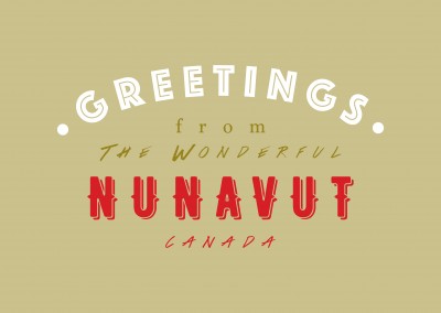 Greetings from the wonderful Nunavut