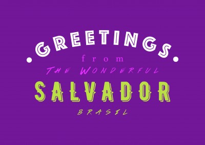 Greetings from the wonderful Salvador