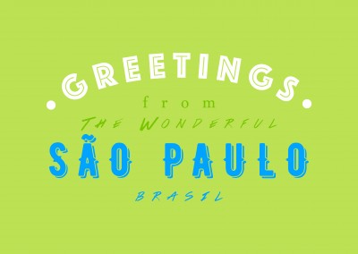 Greetings from the wonderful Sao Paulo