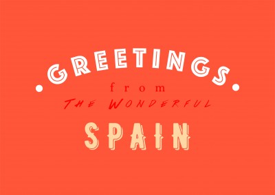 Greetings from the Wonderful Spain