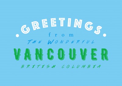 Greetings from the wonderful Vancouver