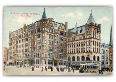York, Pennsylvania, Colonial European Hotel
