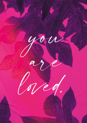 postcard You are loved